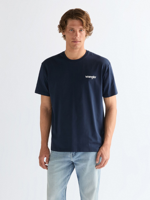 Wrangler Tricou Navy Vintage Barbati [3]