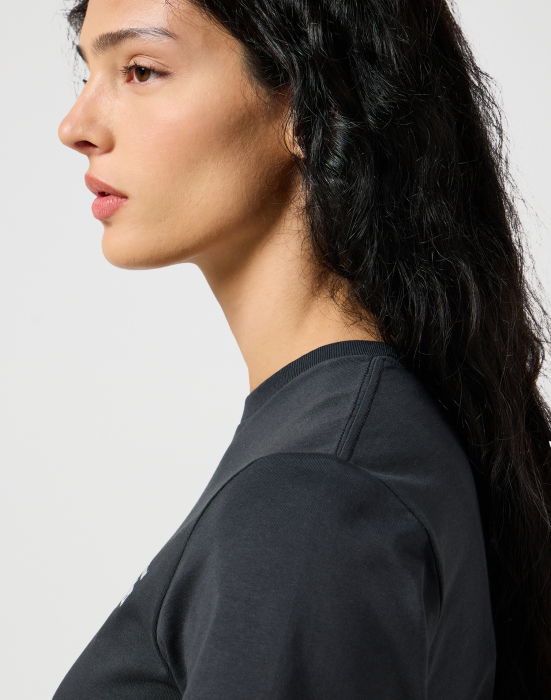 Wrangler Tricou Regular Negru Femei [4]