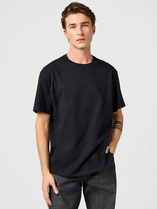 Wrangler Tricou Negru Relaxed Barbati [1]