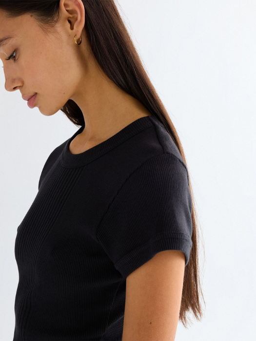 Wrangler Tricou Negru Slim Femei [3]