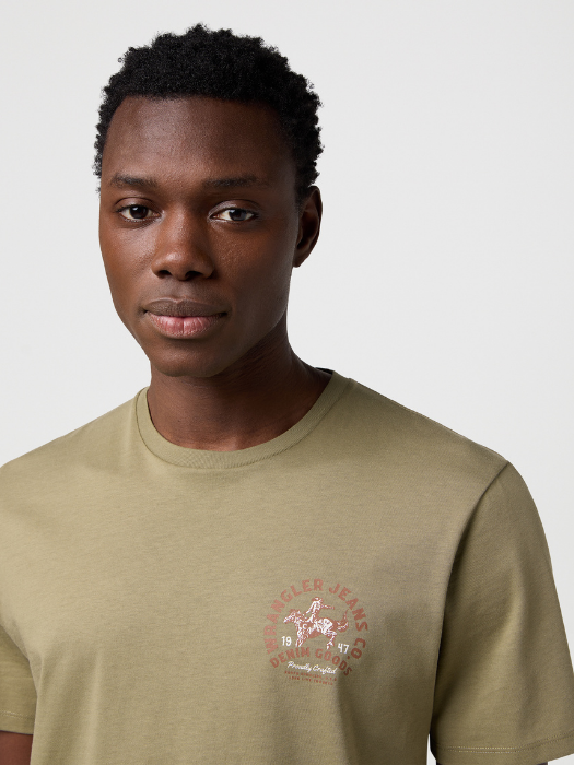 Wrangler Футболка Olive Regular [5]