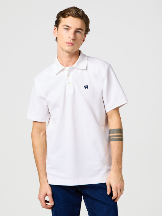 Wrangler Футболка-Поло Alb Regular [2]