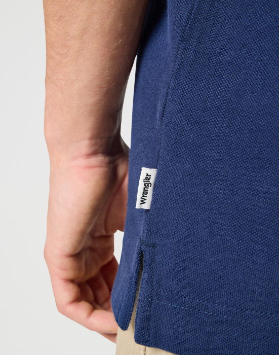 Wrangler Футболка-Поло Blue Regular [4]