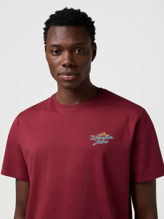 Wrangler Tricou Rosu Relaxed Barbati [3]