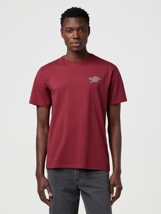 Wrangler Tricou Rosu Relaxed Barbati [2]