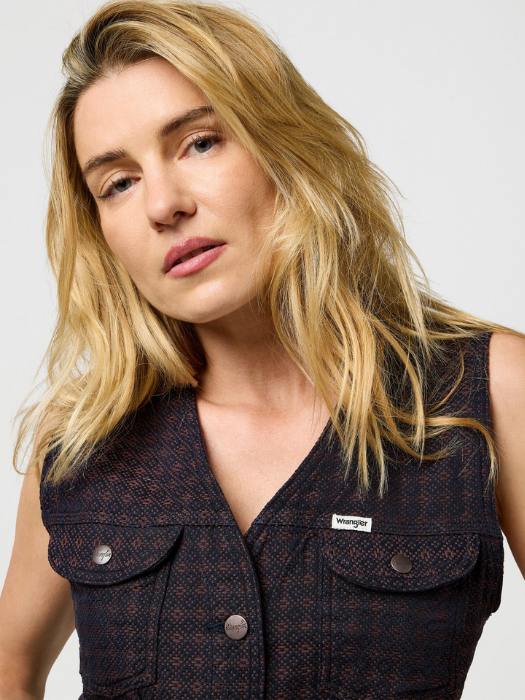 Wrangler Жилет Cafeniu Regular [3]