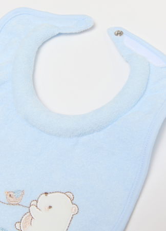 Аксессуары - Нагрудник Для Мальчиков Синее 0-9 Месяцев