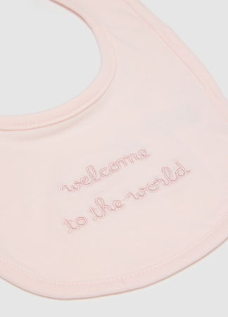 ДЕВОЧКИ - Нагрудник Для Девочек Розовое 0-9 Месяцев