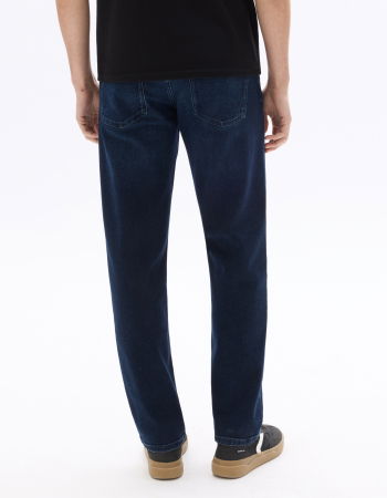 BARBATI - Blugi Albastru Închis Straight Barbati