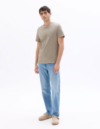 Straight - Blugi Albiți Straight Barbati