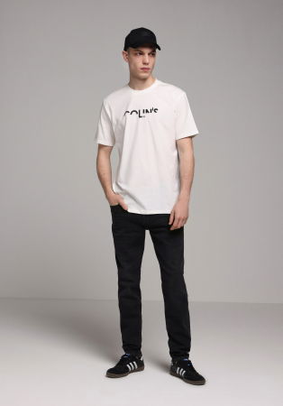 BARBATI - Blugi Gri Inchis 041 DANNY Slim Barbati