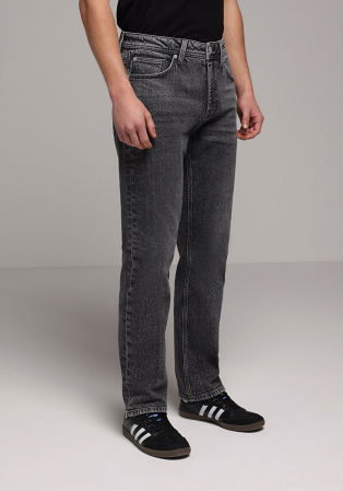 BARBATI - Blugi Negri 045 DAVID Regular Barbati