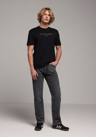 BARBATI - Blugi Negri 045 DAVID Regular Barbati