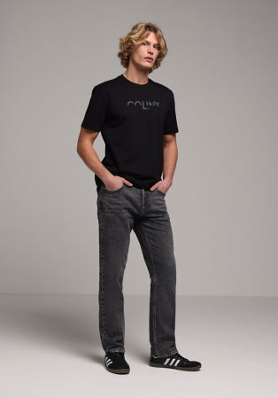 МУЖЧИНЫ - Мужские Джинсы Чёрные 045 DAVID Regular