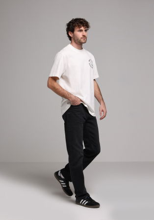 Regular - Blugi Gri Inchis 045 DAVID Regular Barbati