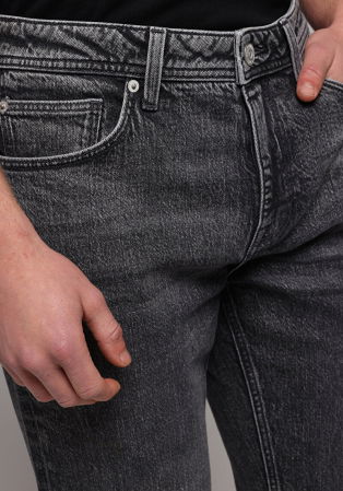 МУЖЧИНЫ - Мужские Джинсы Чёрные 045 DAVID Regular