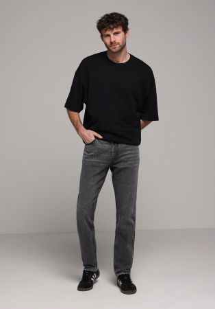BARBATI - Blugi Gri Inchis 067 JACK Regular Barbati