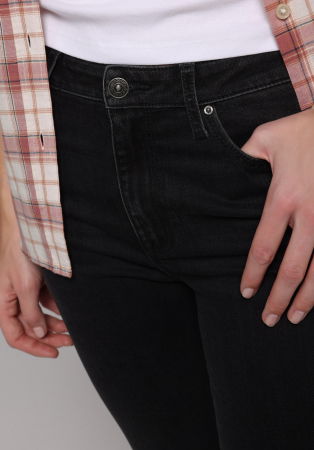 FEMEI - Blugi Negri 703 CARLA Slim Femei