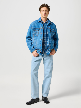 BARBATI - Blugi Albastri 13MWZ Original Regular Bootcut Barbati