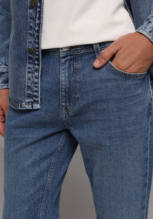 МУЖЧИНЫ - Мужские Джинсы Синие 067 JACK Regular