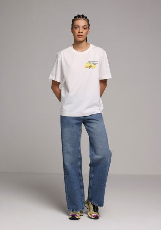 FEMEI - Blugi Albastri 970 BERRY Wide Leg Femei