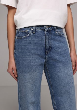 FEMEI - Blugi Albastri 970 BERRY Wide Leg Femei