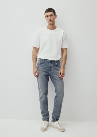 BARBATI - Blugi Albastri Milan Tapered Barbati