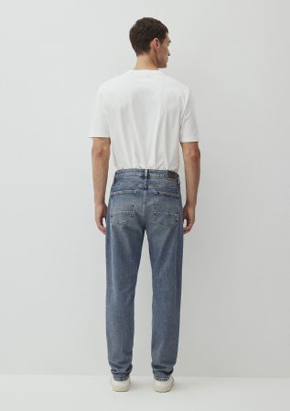 BARBATI - Blugi Albastri Milan Tapered Barbati