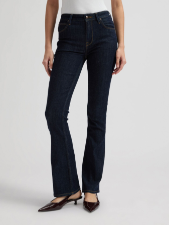 ЖЕНЩИНЫ - Женские Джинсы Синие BREESE BOOT High Rise Bootcut