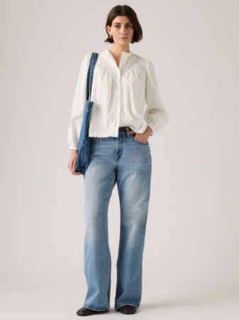 Bootcut - Blugi Albastri LOOSE BOOT Bootcut Femei