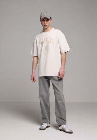 Baggy - Blugi Gri Deschis 093 BORIS Baggy Barbati