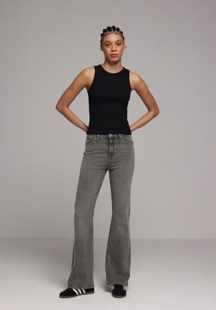 Regular - Blugi Gri 791 MONICA Femei