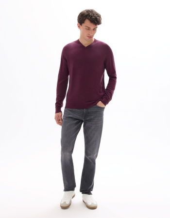 Straight - Blugi Gri Inchis C15 Straight Barbati