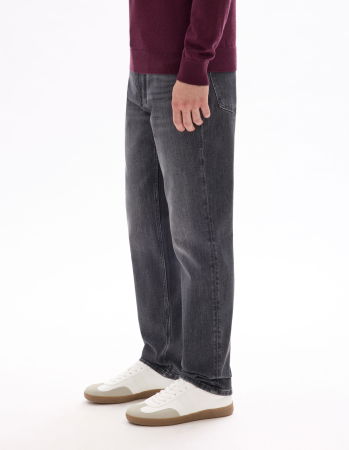 Straight - Blugi Gri Inchis C15 Straight Barbati