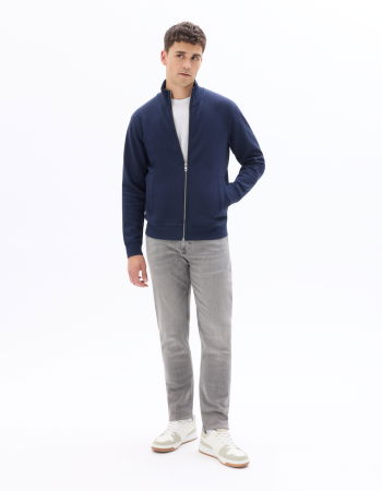 Slim - Blugi Gri Deschis Bottom Slim Barbati