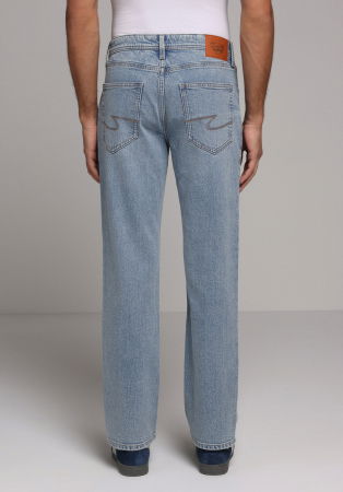 Regular - Blugi Albastri 045 DAVID Regular Barbati