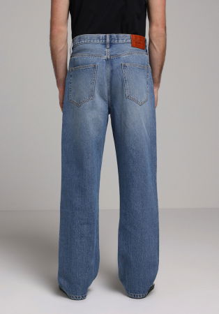 Relaxed - Blugi Albastri 081 ROSS Relaxed Barbati