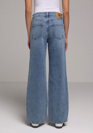 Wide Leg - Blugi Albastri 970 BERRY Femei