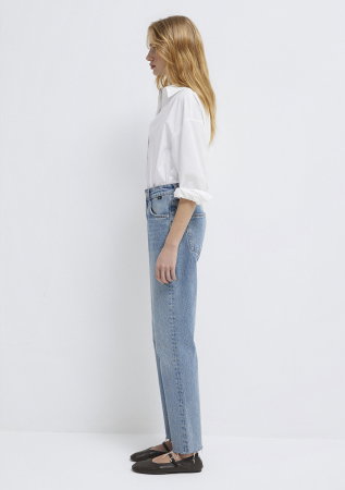 FEMEI - Blugi Mavi New York Straight Femei