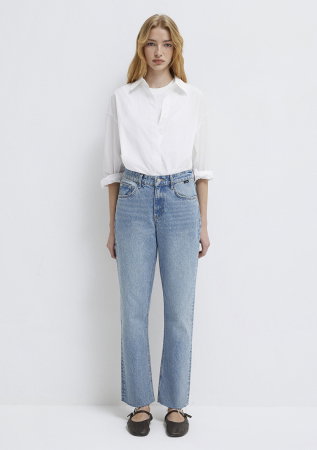 FEMEI - Blugi Mavi New York Straight Femei