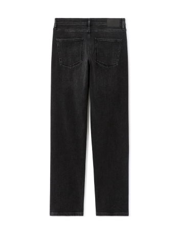 BARBATI - Blugi Negri Straight Barbati