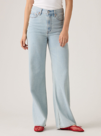 JEANS - Blugi Albastri Ribcage Wide Leg Wide Leg Femei