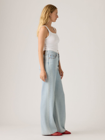 JEANS - Blugi Albastri Ribcage Wide Leg Wide Leg Femei