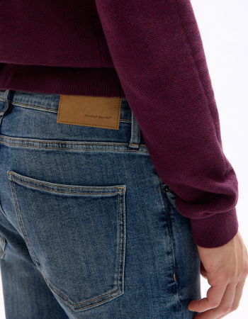 Slim - Blugi Navy C25 Slim Barbati