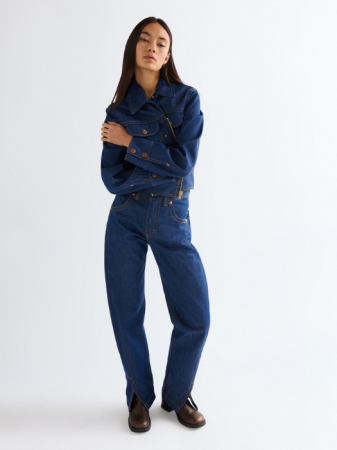 JEANS - Blugi Raw Super Jean Barrel Femei