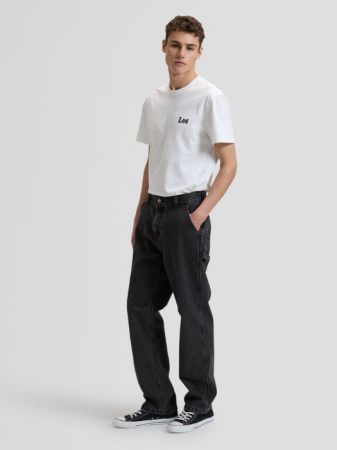 Straight - Blugi Gri Inchis CARPENTER Loose Straight Barbati