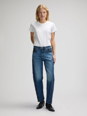 FEMEI - Blugi Navy RIDER BARREL Loose Femei