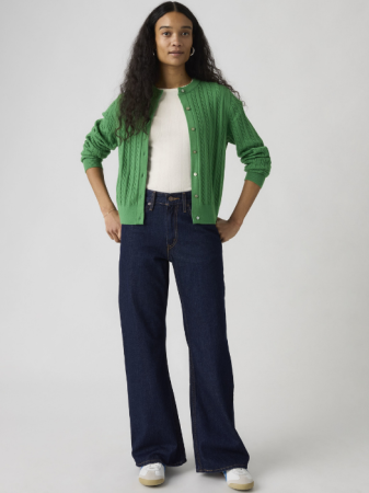 FEMEI - Blugi Indigo LOOSE BOOT Bootcut Femei