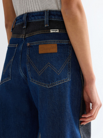 JEANS - Blugi Shadow Stitch Chap Jeans Barrel Femei