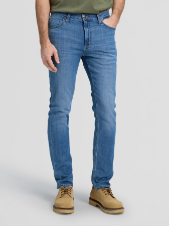 BARBATI - Blugi Albastri LUKE Slim Tapered Barbati